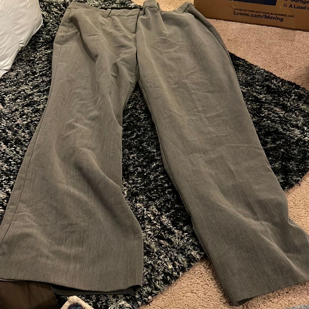 Lane Bryant‎ grey dress pants 16